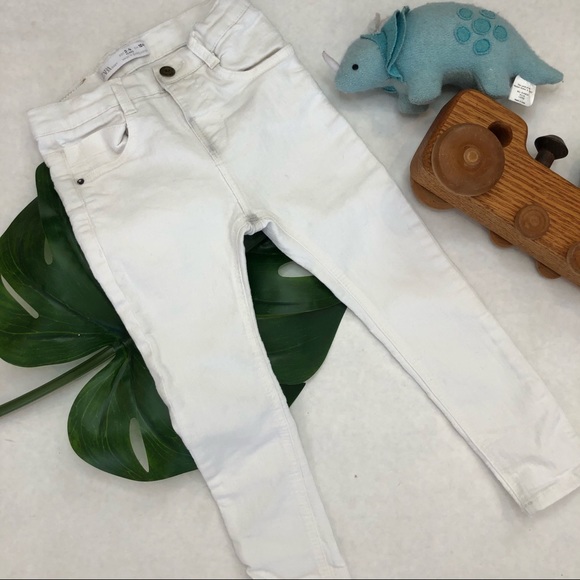 baby white skinny jeans